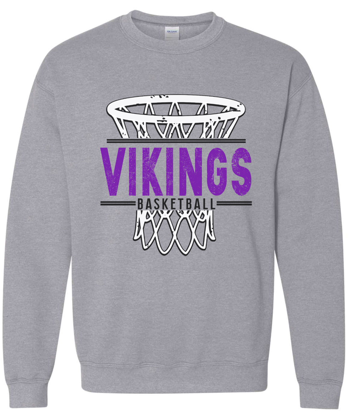 Crew Neck Viking Net Sport Grey