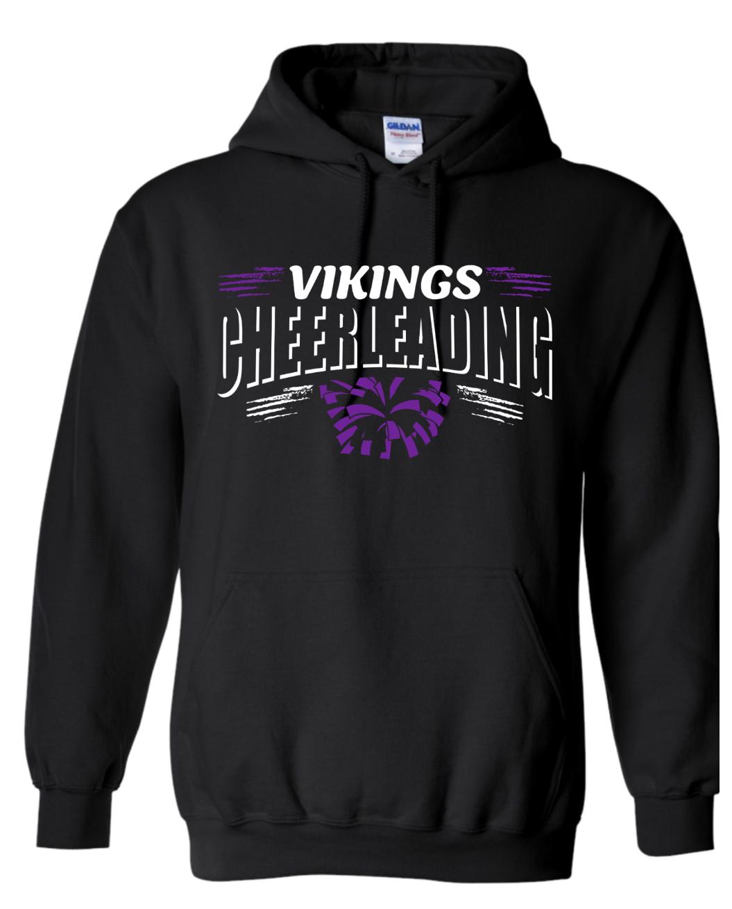 Hoodie Black Cheer Banner