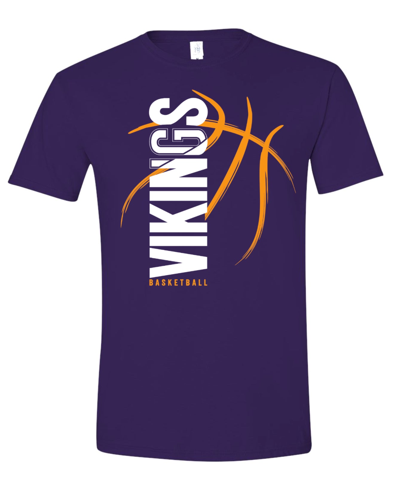 T-shirt Viking Sketch Purple