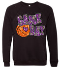 Crew Neck Game Day Faux Glitter 13