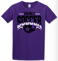 T-Shirt Purple Soccer Arch 15