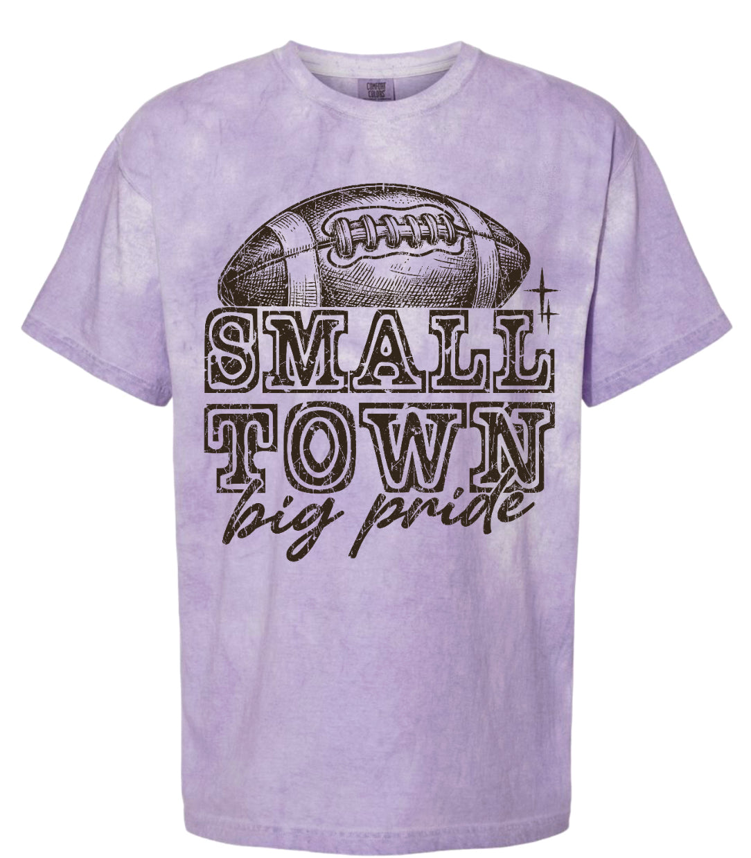 T-Shirt Purple Smoke Small Town Big Pride