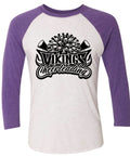 Long Sleeve 3/4 sleeve Vikings Cheerleading
