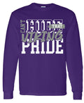 Long Sleeve Purple Can’t Hide Viking Pride