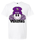 T-Shirt White Smiley Cheer
