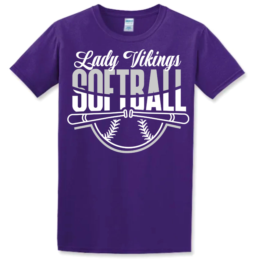 T-Shirt Purple Lady Vikings 3