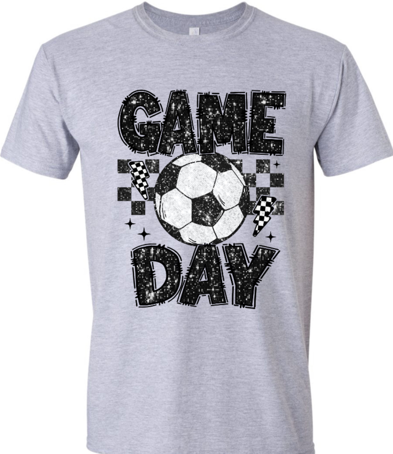 T-Shirt Grey Retro Game Day 1