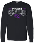 Long Sleeve Black Cheer Banner