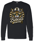 Long Sleeve - Black - Retro Cat