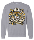 Crew Neck - Sport Grey - Retro Cat