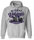 Hoodie - Sport Grey - Retro Field