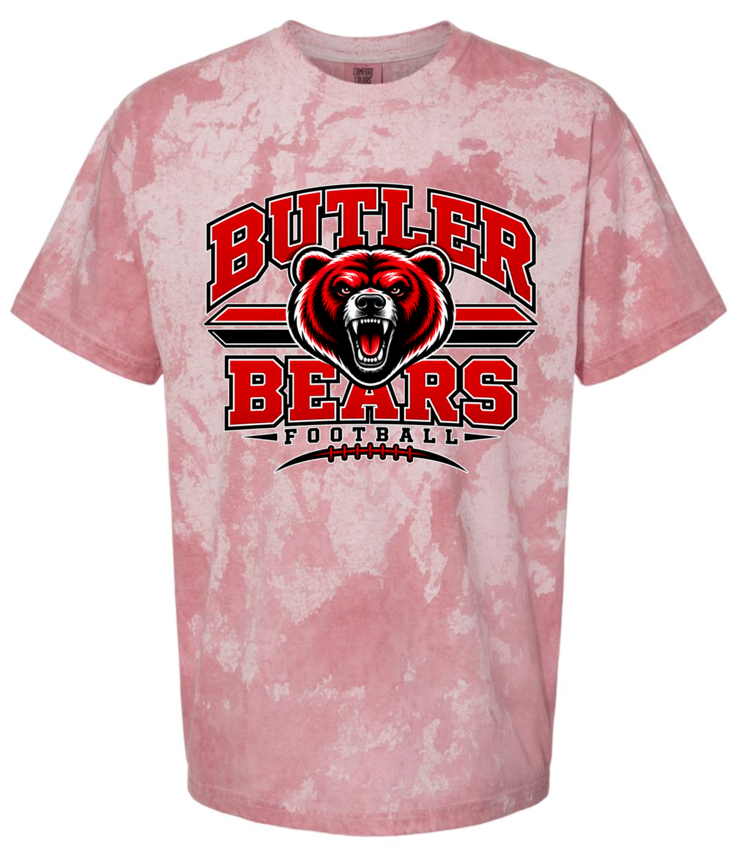T-Shirt - Red Smoke - Stripes